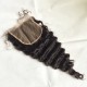 Brazilian Hair 5x5 Lace Closure Pieces,Deep Wave Curly,Natural Color,Free/Middle/3 Part